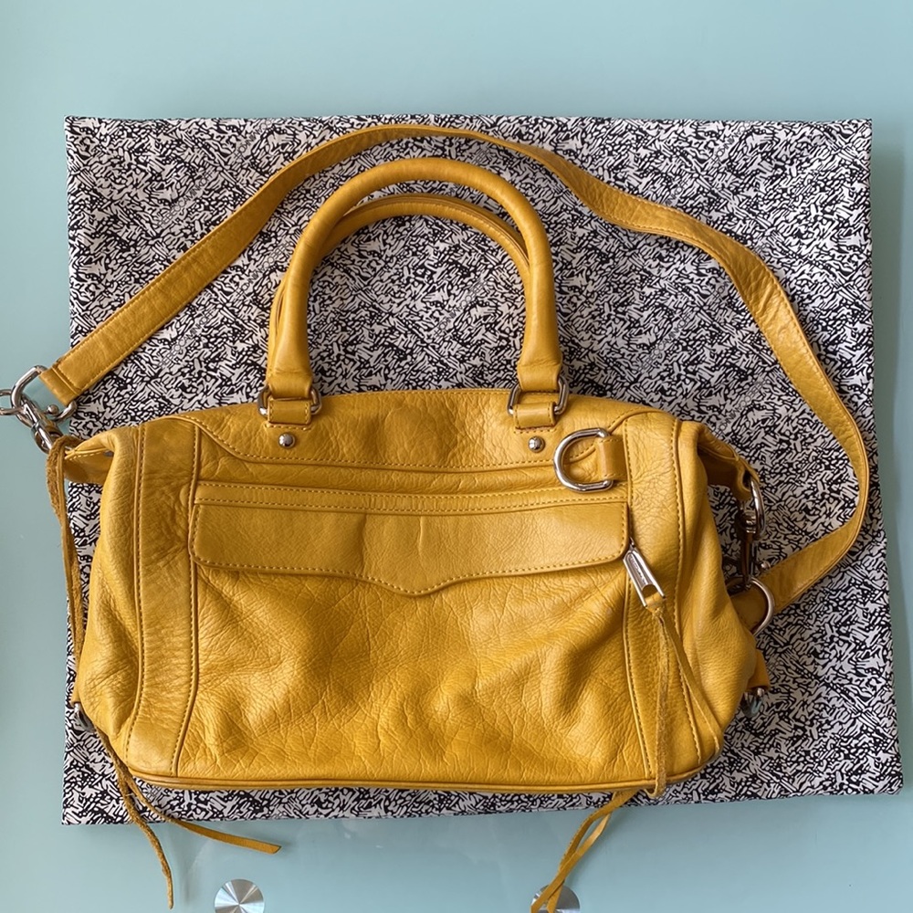 Yellow Leather Handbag